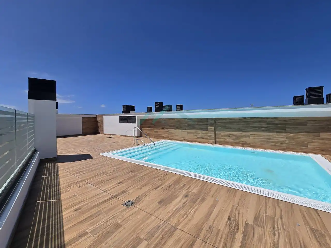 Piscina de Planta baixa en venda en Santiago del Teide amb Aire condicionat, Terrassa i Traster