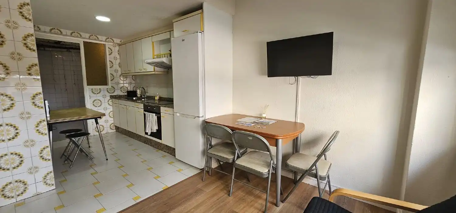 Cocina de Piso en venta en A Coruña Capital  con Amueblado