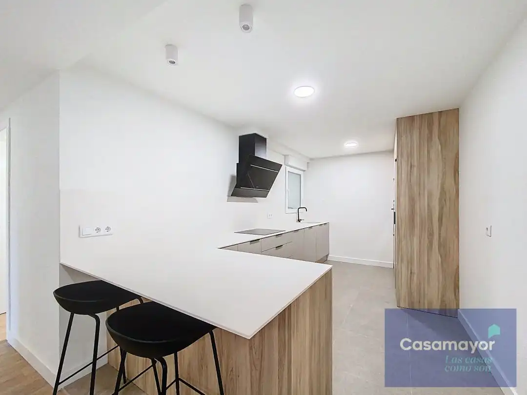 Cocina de Piso de alquiler en Alicante / Alacant con Aire acondicionado, Calefacción y Terraza