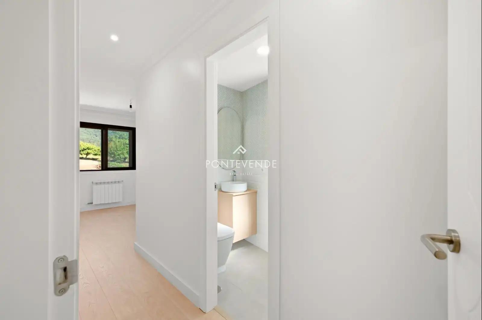 Bedroom of Flat for sale in Poio  with Heating