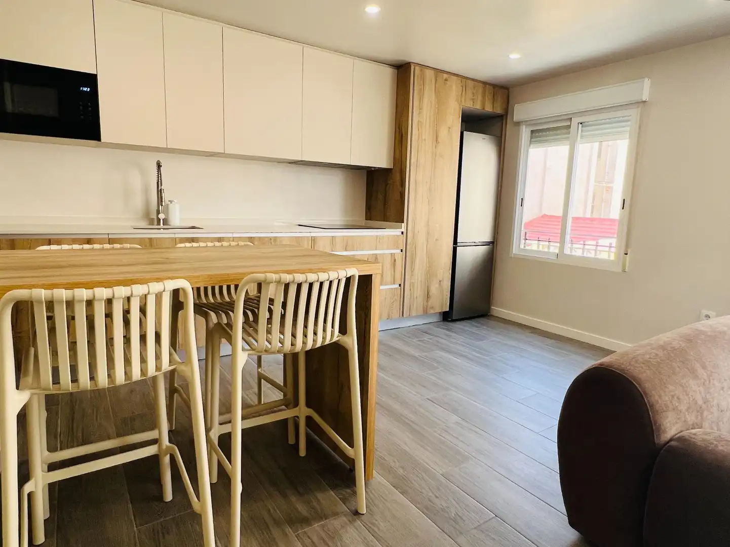 Kitchen of Flat for rent in Elche / Elx  with Air Conditioner and Furnished