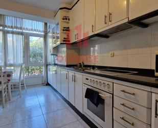 Kitchen of Flat to rent in Ourense Capital   with Heating and Terrace
