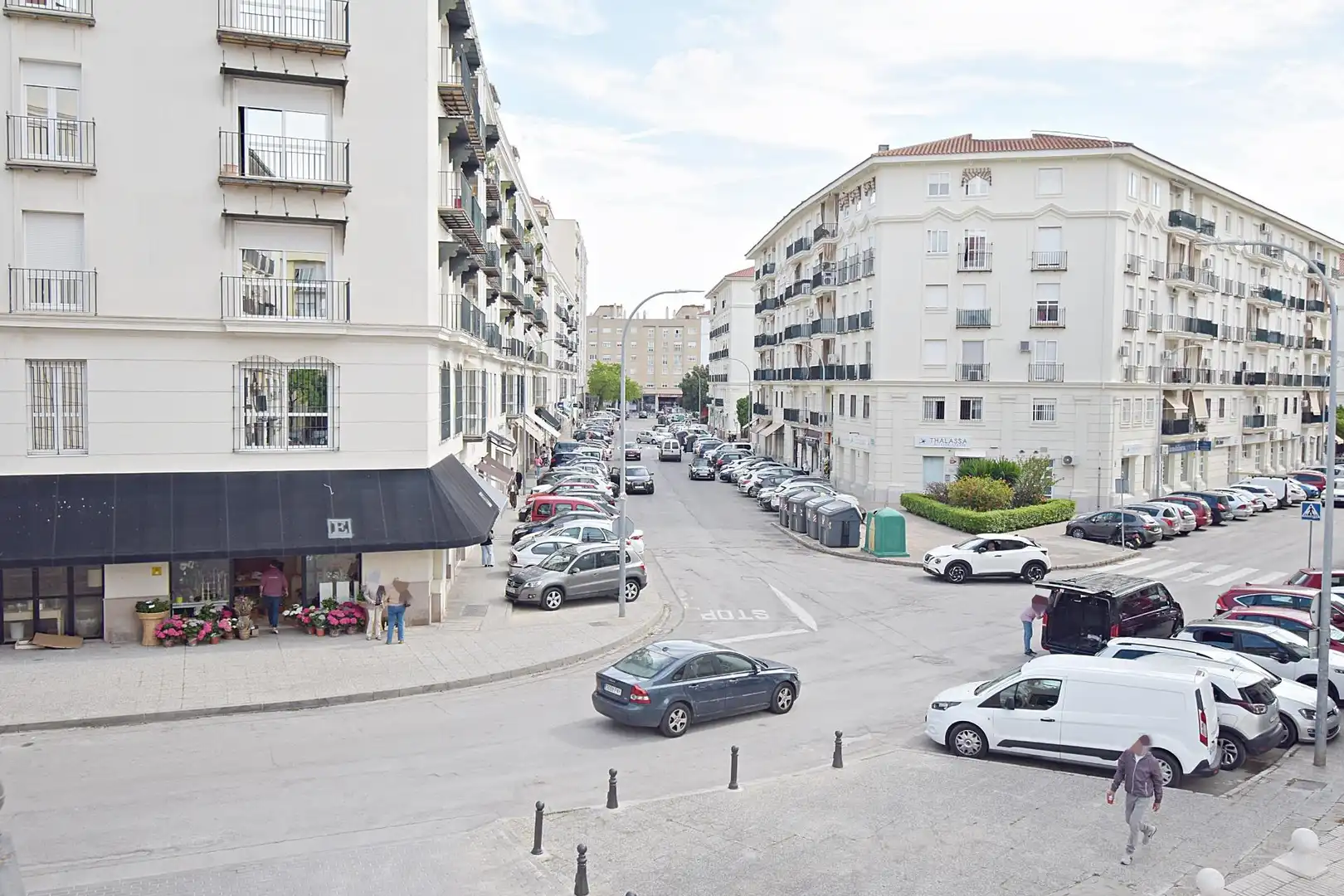 Vista exterior de Piso en venta en Jerez de la Frontera con Aire acondicionado, Trastero y Amueblado