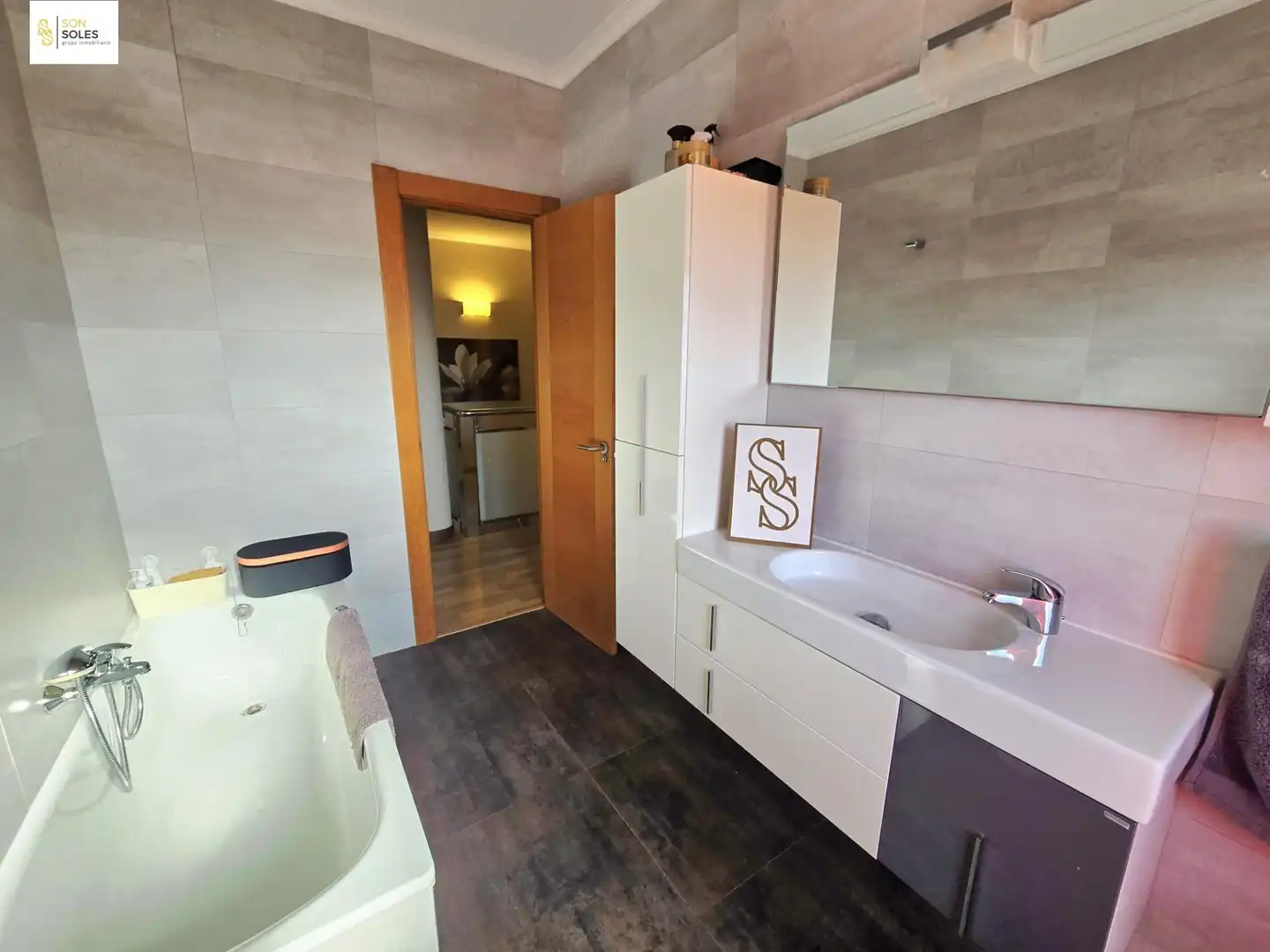 Baño de Casa o chalet en venta en Santa Cruz de Bezana con Calefacción, Jardín privado y Terraza