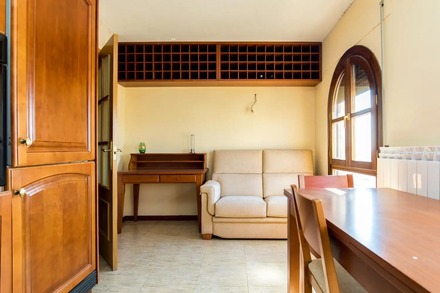 Sala de estar de Ático en venta en Borja con Calefacción, Parquet y Terraza
