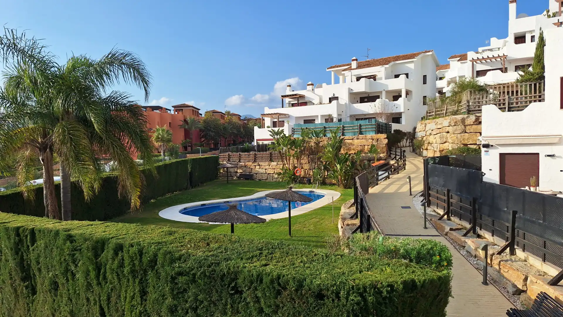Jardín de Apartamento en venta en Casares con Aire acondicionado, Calefacción y Terraza