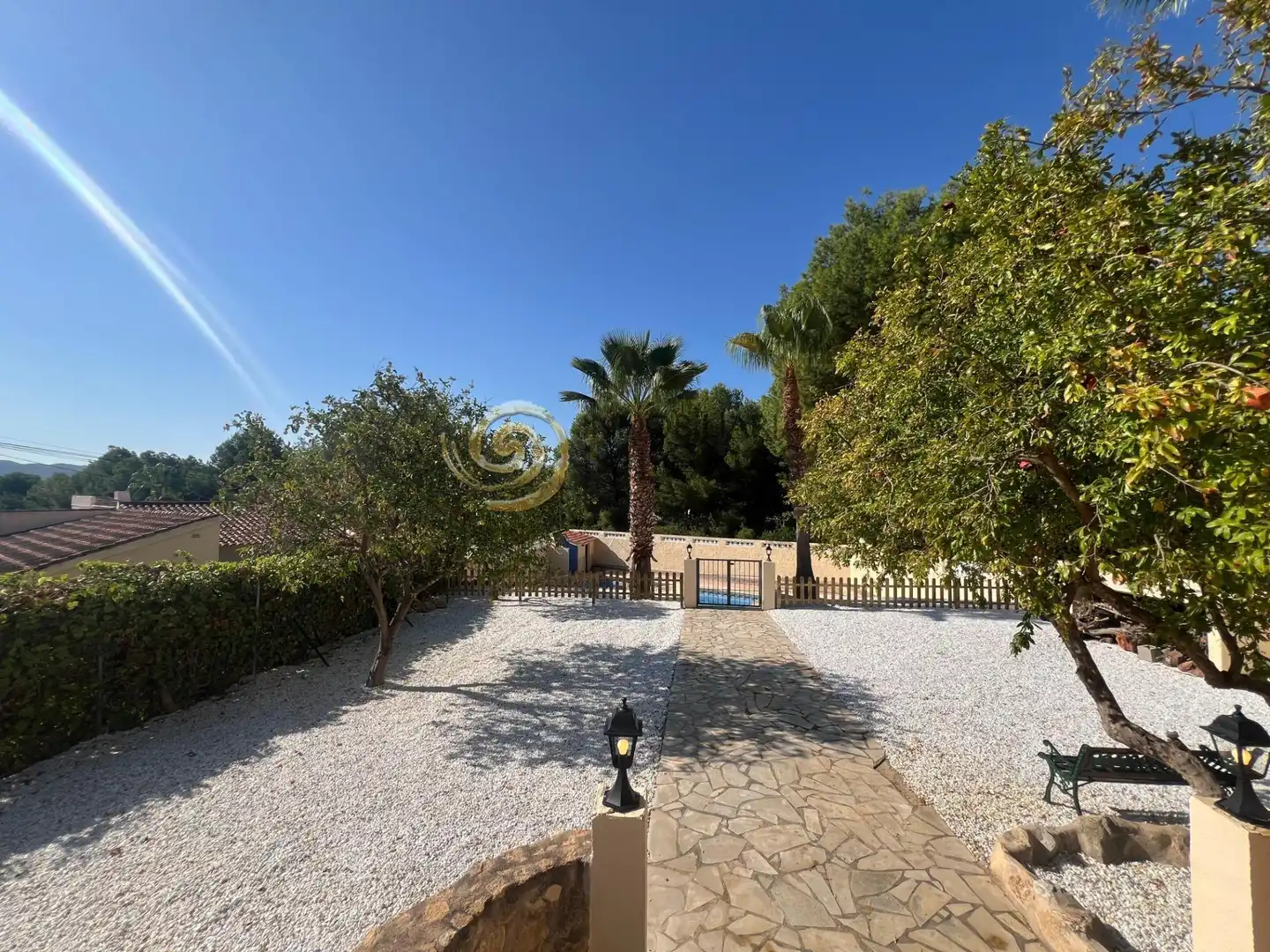 Jardí de Casa o xalet en venda en La Nucia amb Aire condicionat, Jardí privat i Terrassa