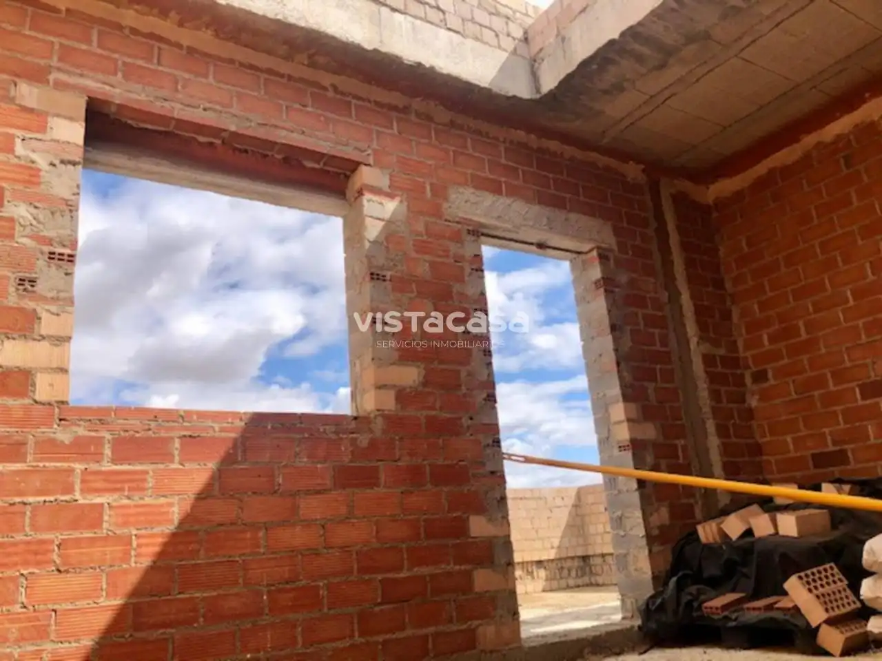 Vista exterior de Casa o xalet en venda en Mairena del Alcor amb Calefacció i Terrassa