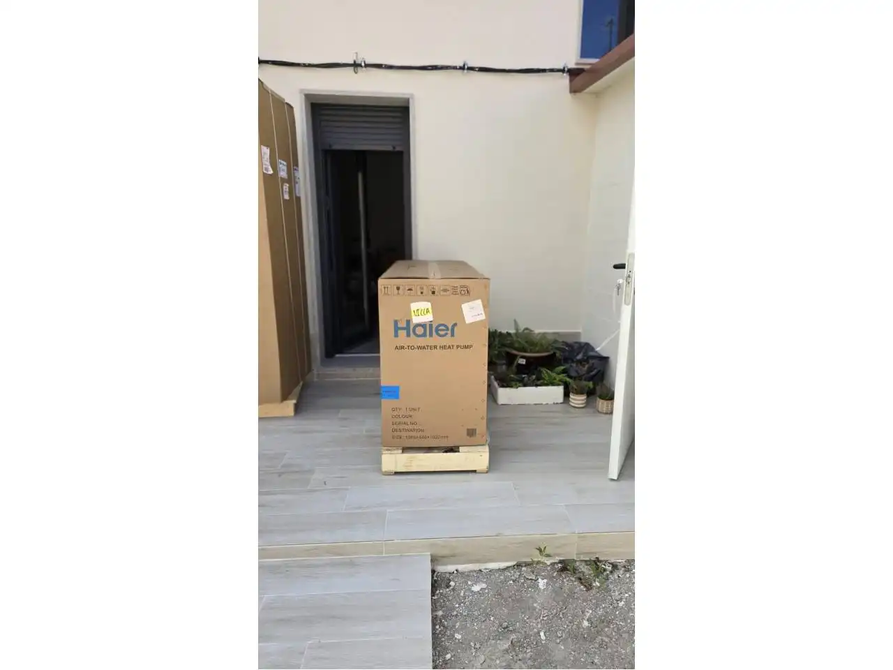 Terraza de Casa adosada en venta en Vilagarcía de Arousa con Calefacción, Terraza y Amueblado