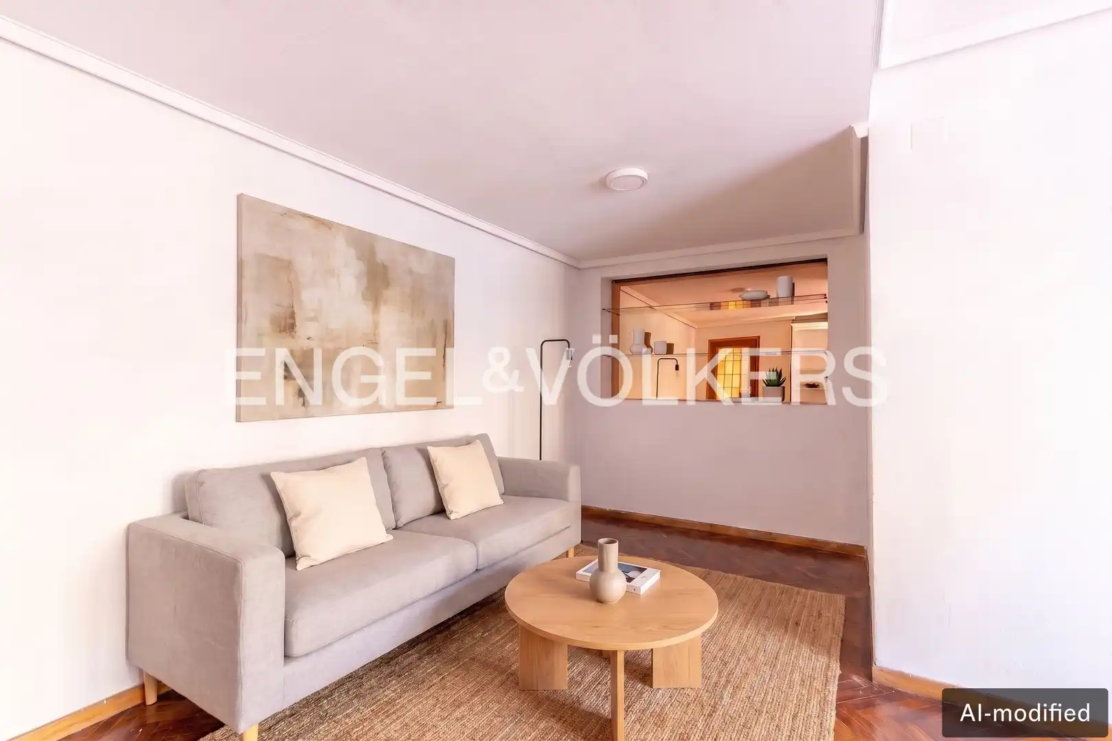 Wohnzimmer von Wohnung zum Verkauf in Madrid mit Heizung und Parkett
