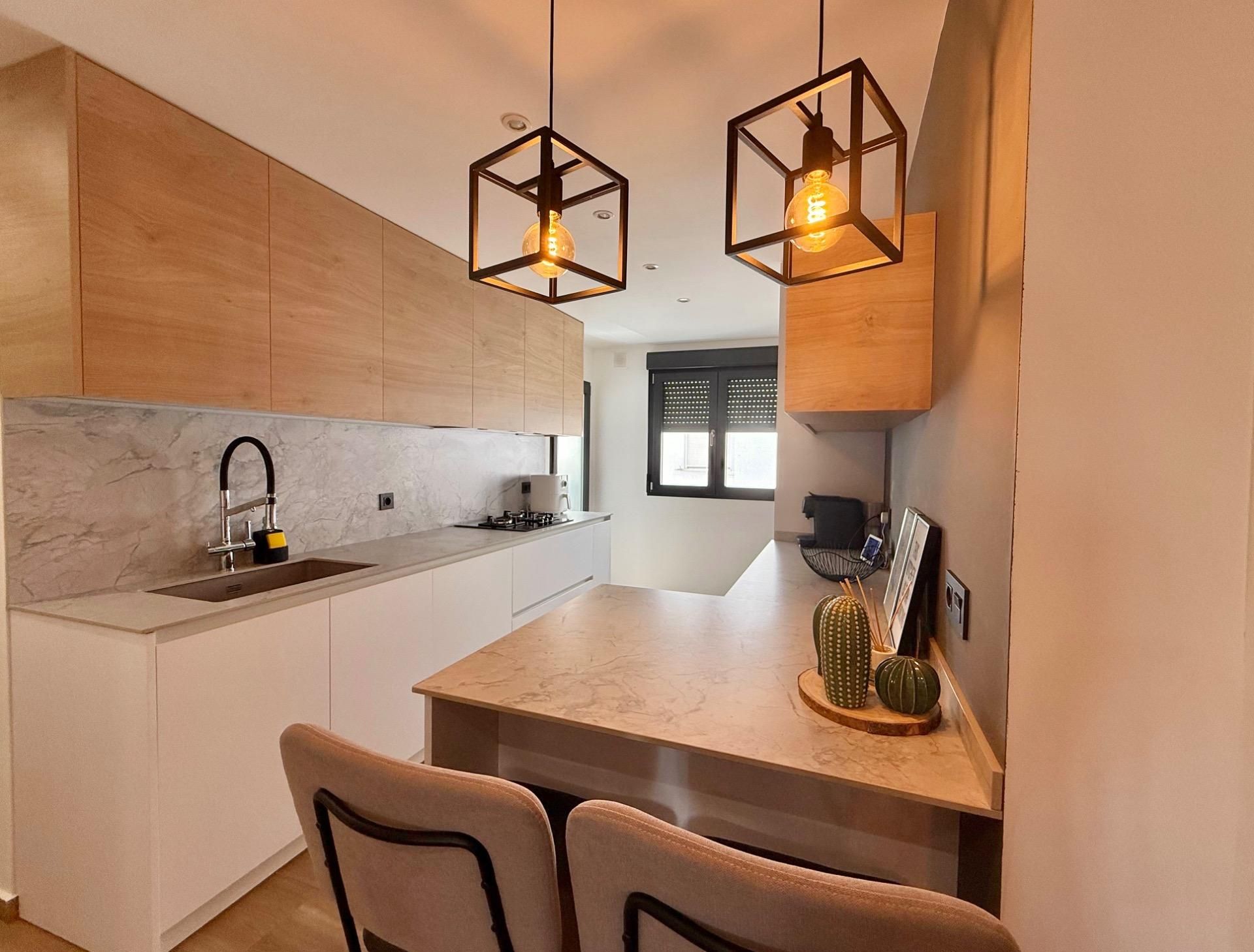 Cocina de Ático en venta en Orihuela con Aire acondicionado, Calefacción y Terraza