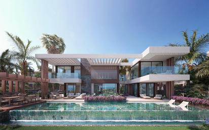 Exterior view of House or chalet for sale in Marbella  with Air Conditioner, Heating and Private garden