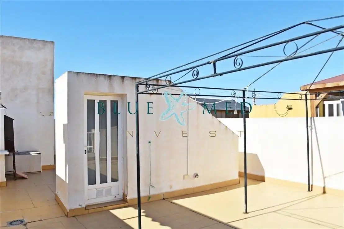 Terrasse von Dachboden zum Verkauf in Mazarrón mit Klimaanlage, Heizung und Terrasse