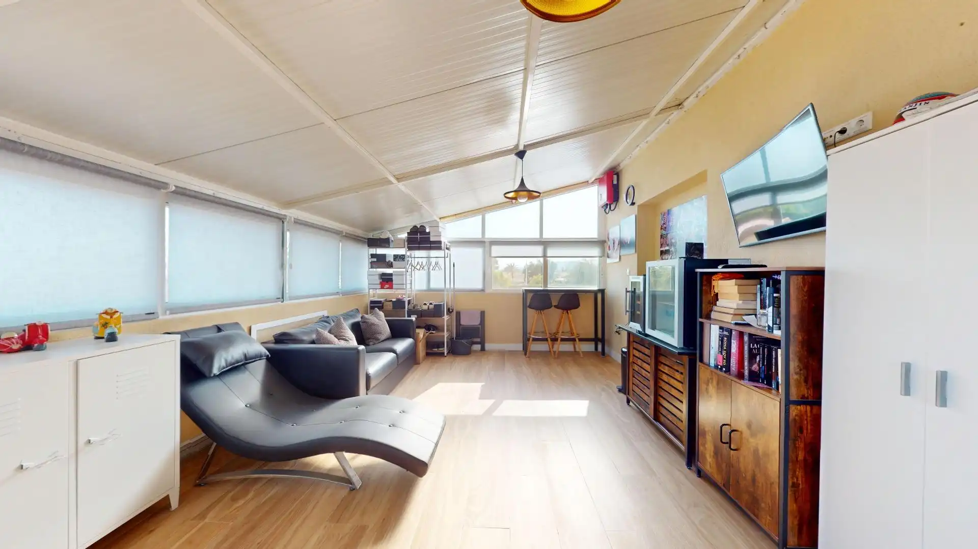 Living room of Houses for sale in Elche / Elx  with Air Conditioner, Heating and Private garden
