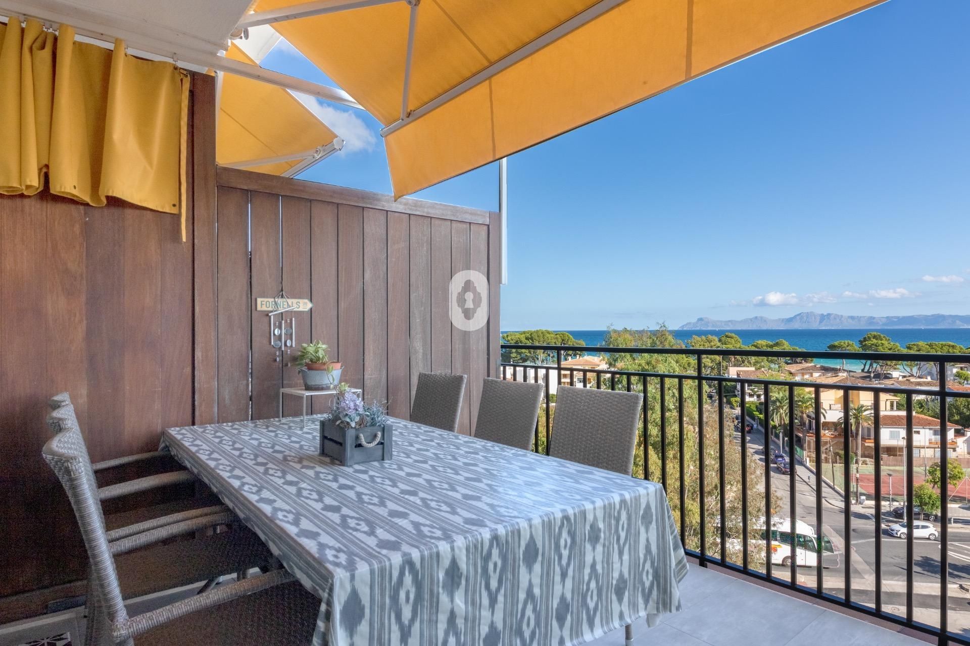 Terrace of Duplex for sale in Alcúdia  with Private garden, Terrace and Balcony