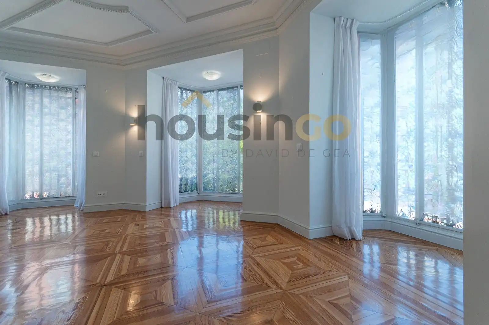 Living room of Flat for rent in Madrid  with Air Conditioner, Heating and Terrace
