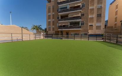 Vista exterior de Casa o xalet en venda en Elche / Elx amb Aire condicionat, Terrassa i Balcó