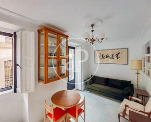 Living room of Flat to rent in  Madrid Capital  with Air Conditioner, Heating and Storage room