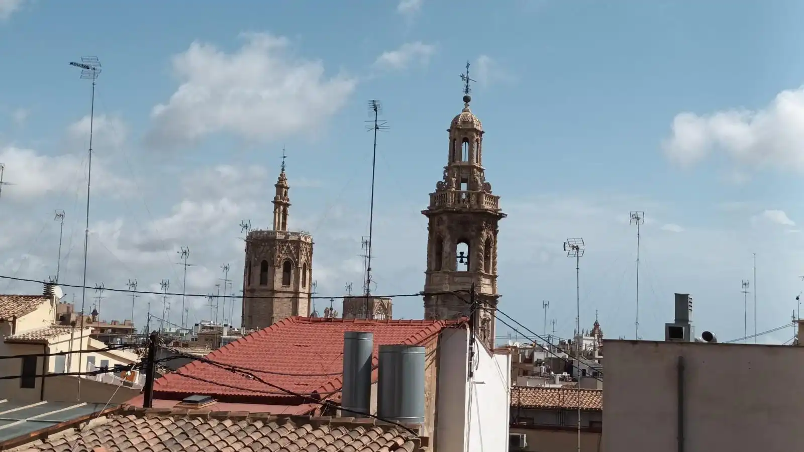 Vista exterior de Piso de alquiler en Valencia con Aire acondicionado y Amueblado