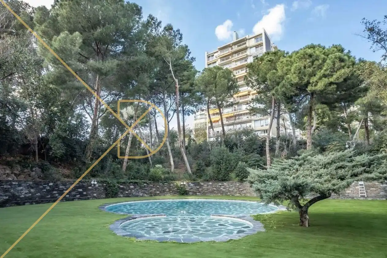 Garten von Wohnung zum Verkauf in Barcelona mit Parkett
