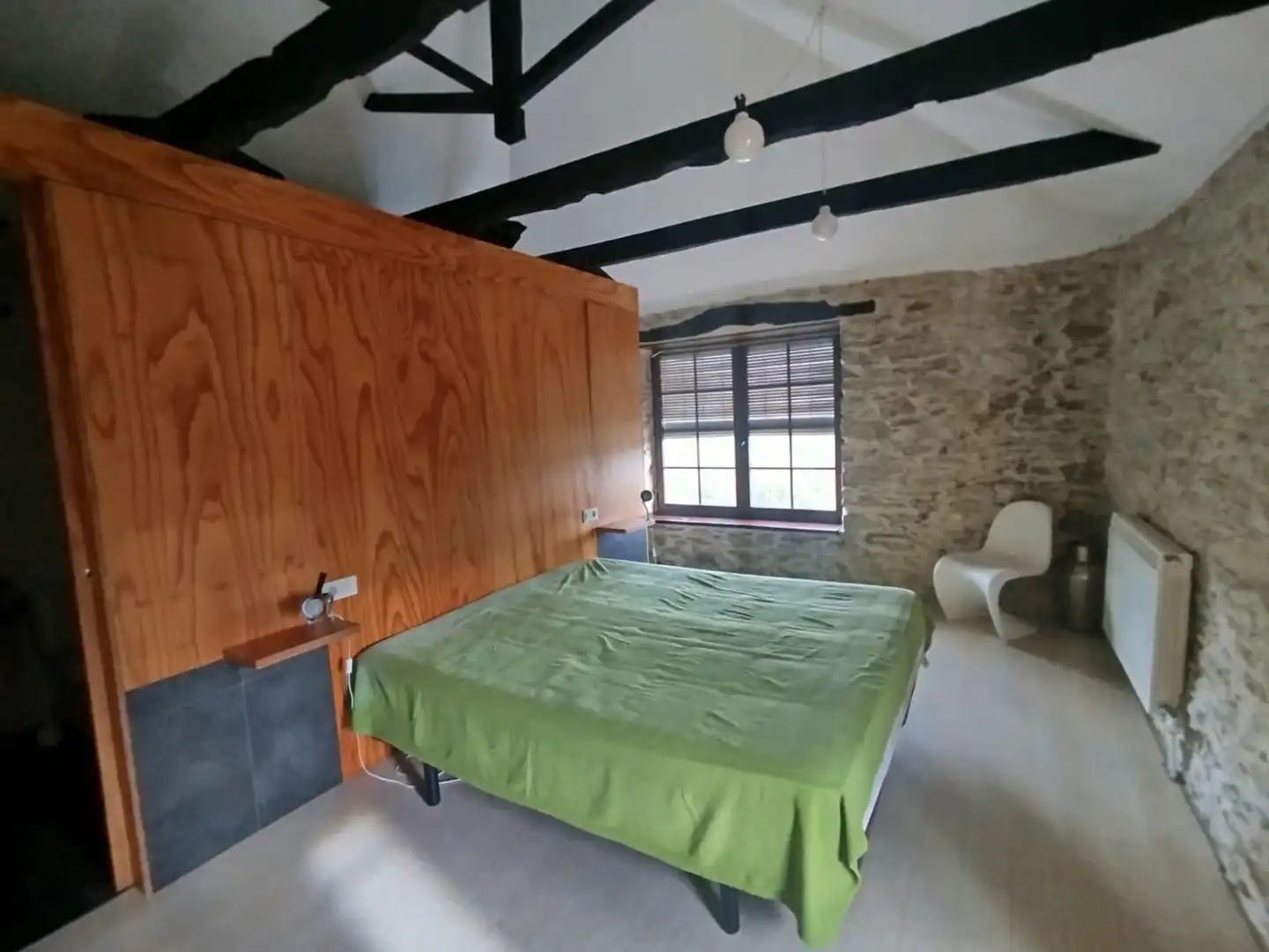 Bedroom of Houses for sale in Santa María de Ordás  with Heating, Private garden and Parquet flooring