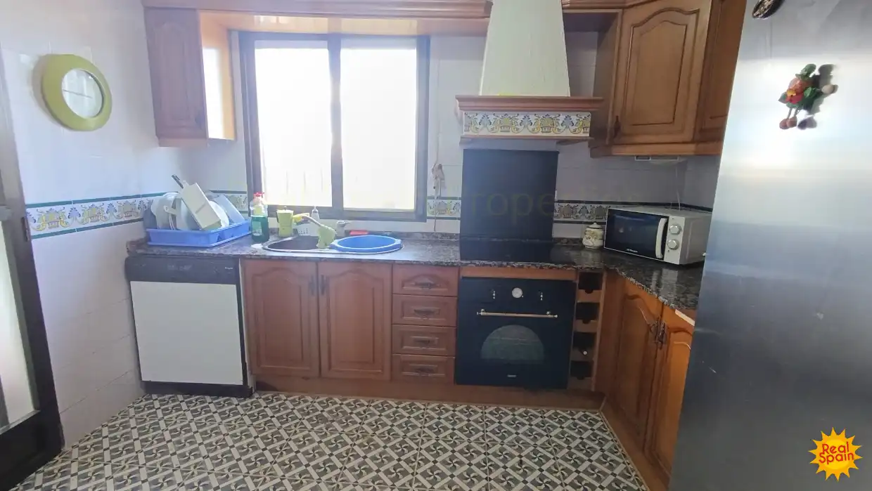 Cuina de Finca rústica en venda en Lorca amb Piscina i Balcó