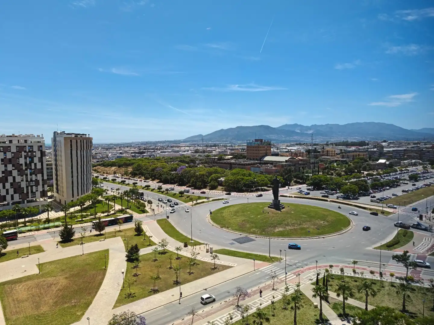 Vista exterior de Piso de alquiler en Málaga con Aire acondicionado, Calefacción y Terraza