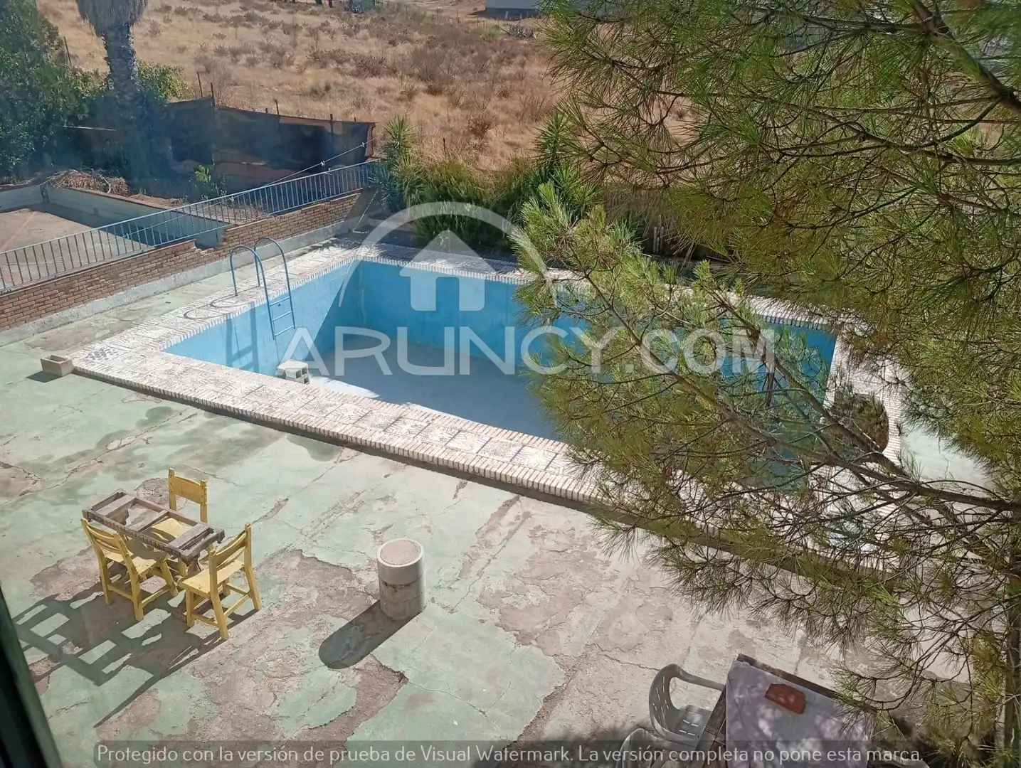 Piscina de Finca rústica en venda en Alcalá de Guadaira amb Aire condicionat, Jardí privat i Terrassa