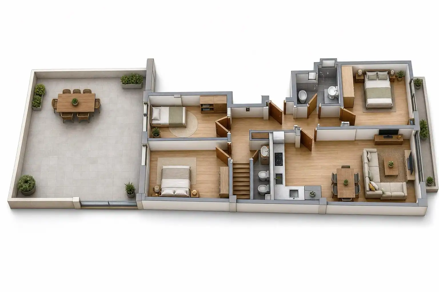 Apartments for sale in Roses  with Heating and Balcony