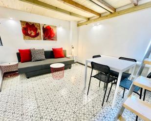 Living room of Duplex to rent in  Madrid Capital  with Air Conditioner, Heating and Furnished