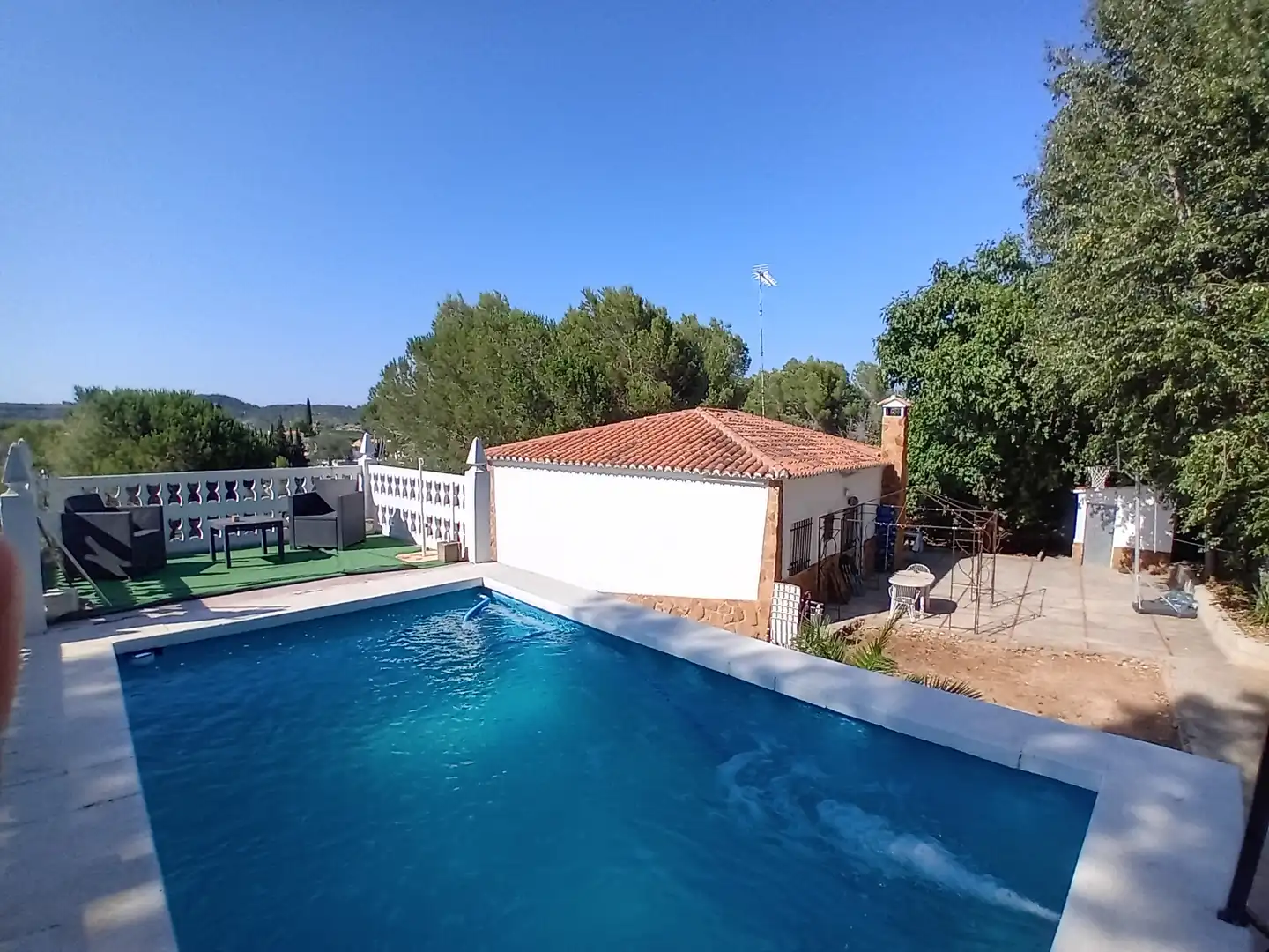 Piscina de Casa o chalet en venta en Godelleta con Jardín privado, Terraza y Piscina