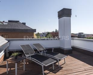 Terrace of Attic to rent in  Madrid Capital  with Air Conditioner, Terrace and Swimming Pool