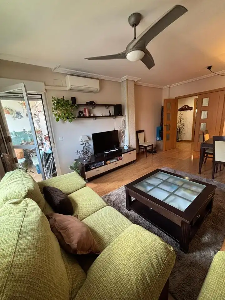 Sala de estar de Piso en venta en Plasencia con Aire acondicionado y Terraza