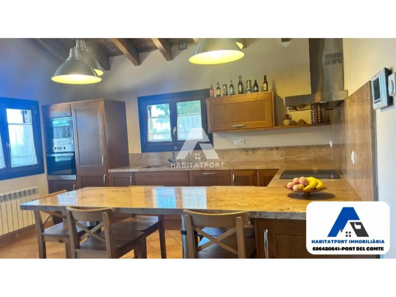 Cocina de Casa o chalet en venta en La Coma i la Pedra con Calefacción, Jardín privado y Parquet