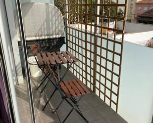 Balcony of Flat to rent in Girona Capital  with Air Conditioner, Heating and Parquet flooring