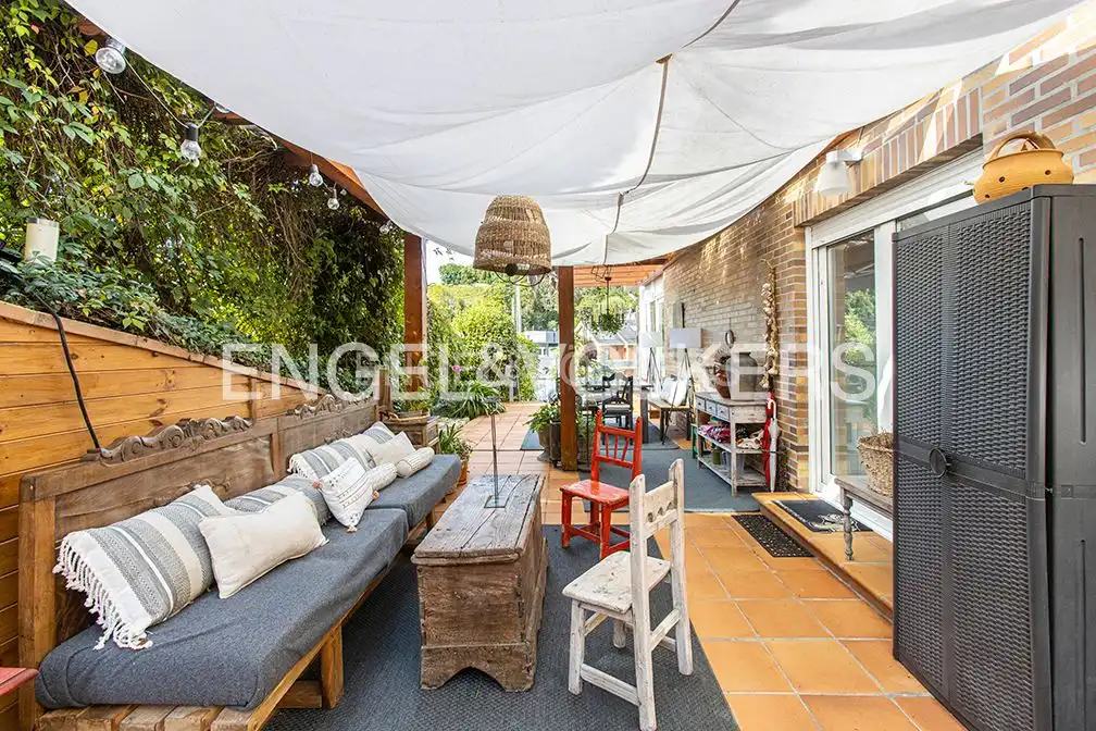 Terraza de Casa o chalet en venta en Gijón  con Calefacción, Jardín privado y Terraza