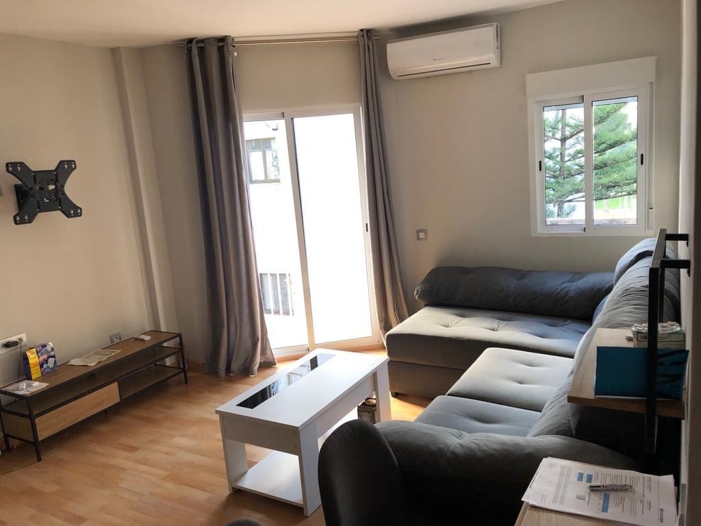 Living room of Flat for sale in Roquetas de Mar  with Air Conditioner, Heating and Terrace