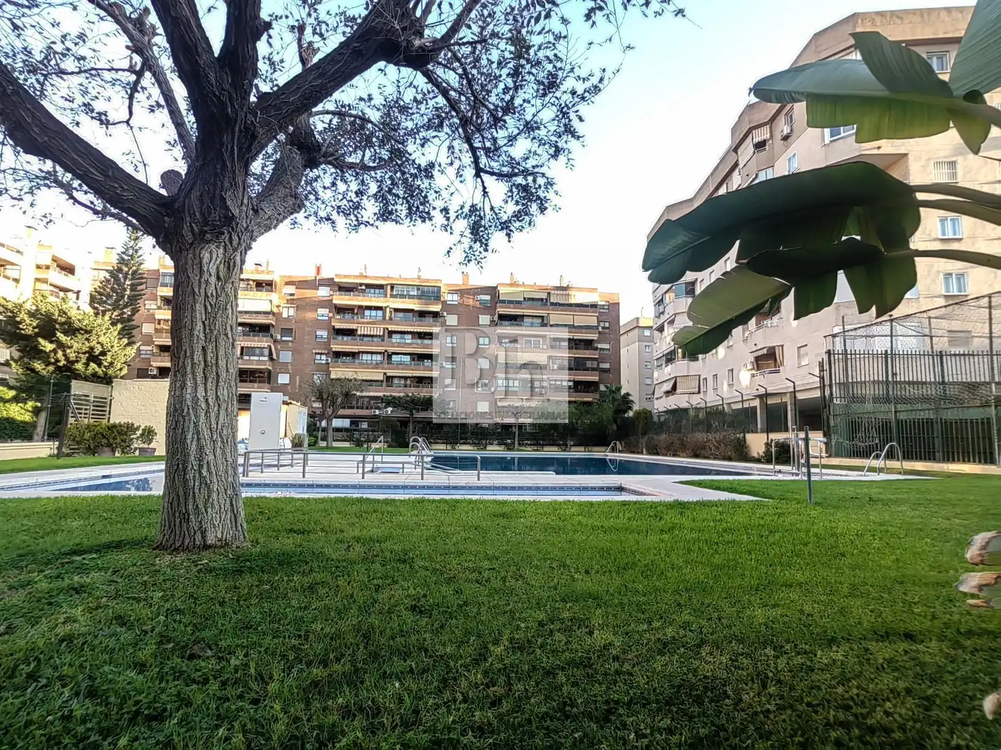 Swimming pool of Flat for sale in Málaga  with Air Conditioner, Private garden and Terrace