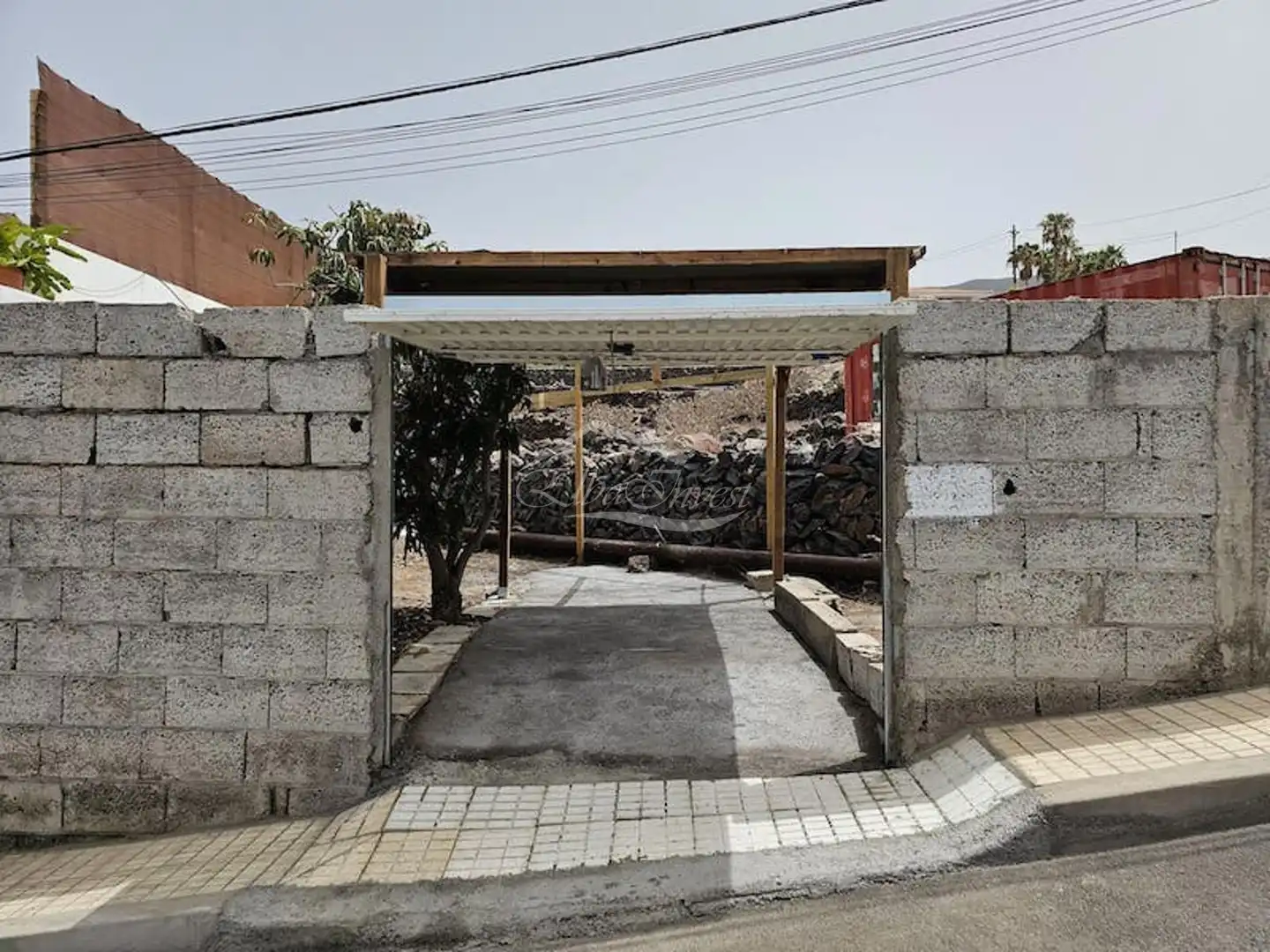 Vista exterior de Casa o chalet en venta en Adeje con Jardín privado, Terraza y Amueblado
