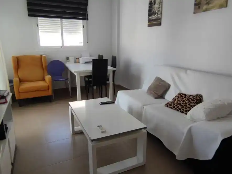 Living room of Flat for sale in Piles  with Air Conditioner, Swimming Pool and Balcony