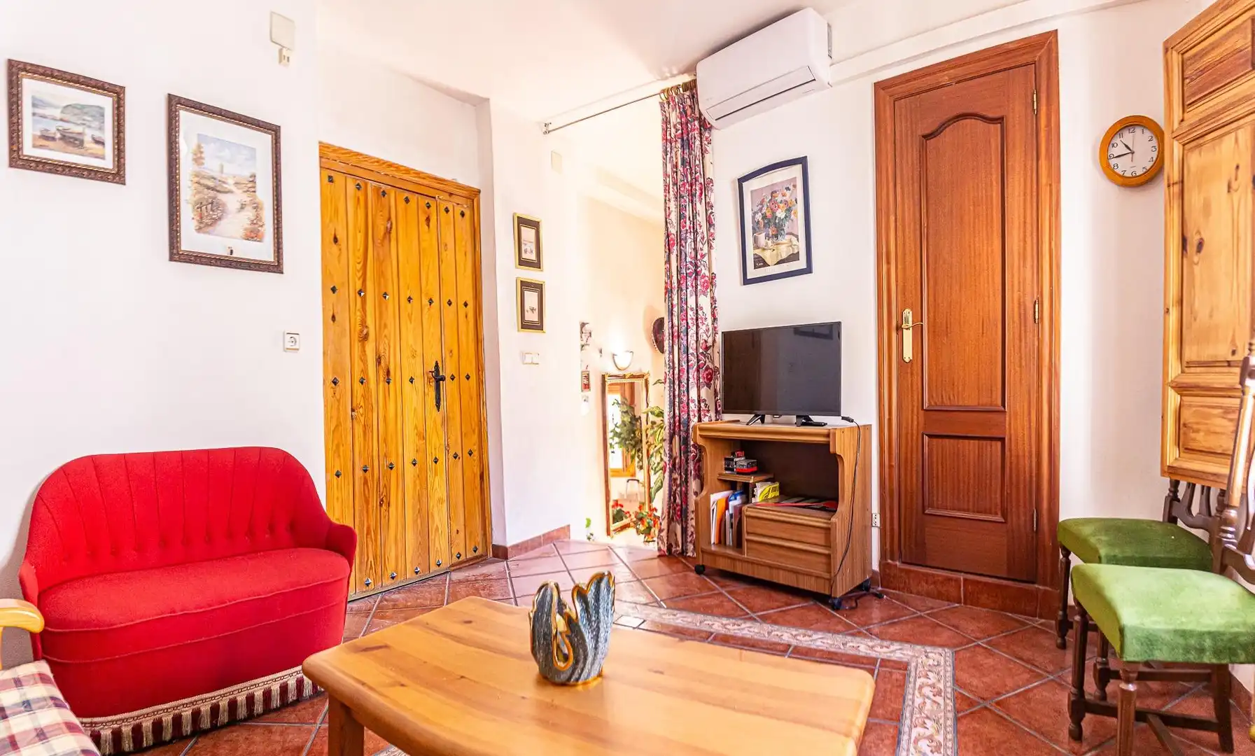 Sala de estar de Casa o chalet en venta en Frailes con Aire acondicionado, Amueblado y Balcón