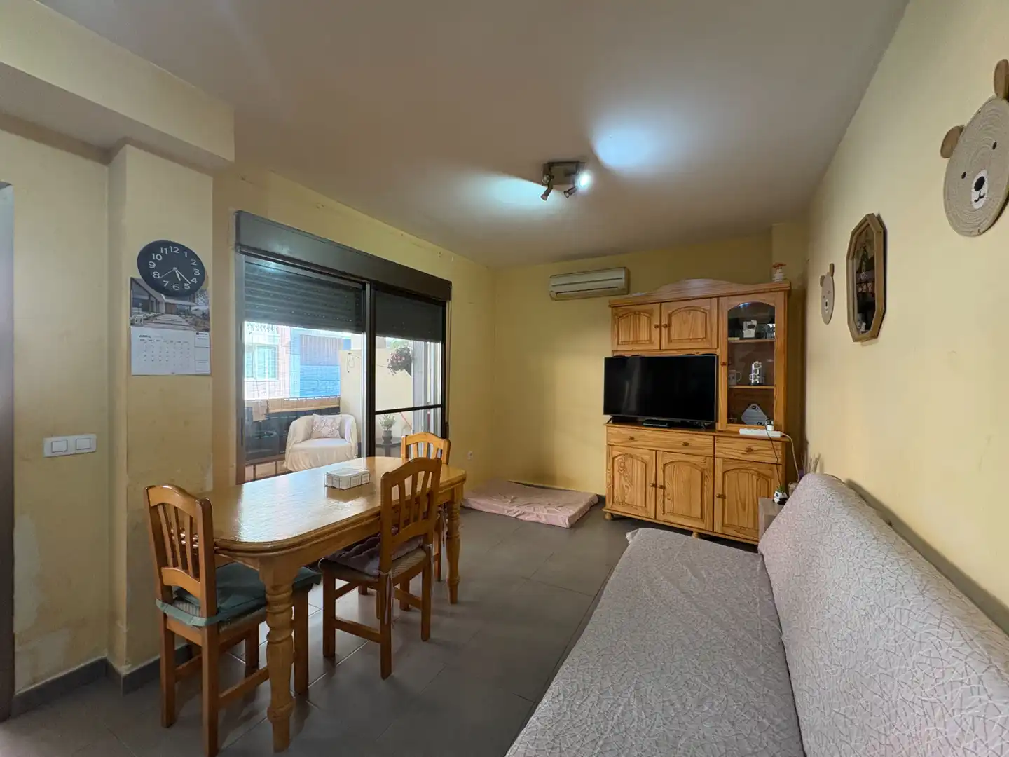 Sala de estar de Planta baja en venta en Chilches / Xilxes con Aire acondicionado, Terraza y Balcón