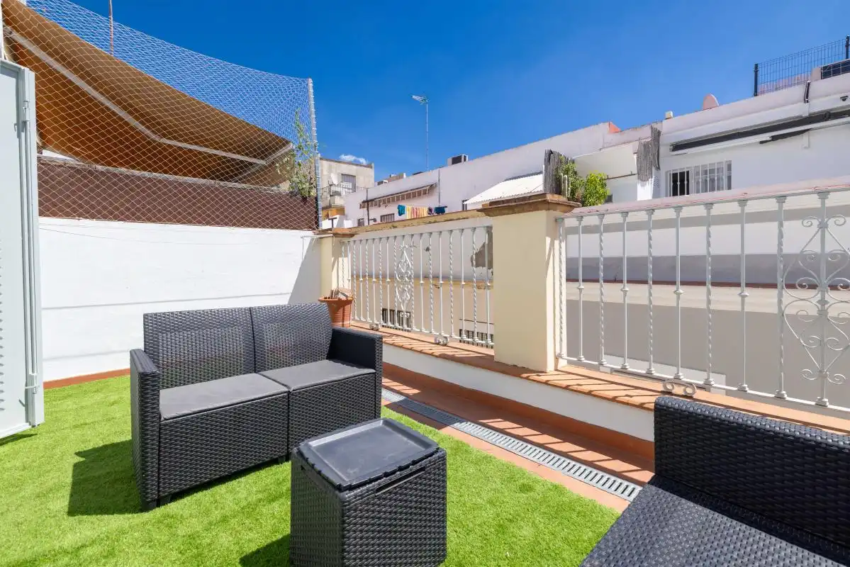 Terraza de Dúplex en venta en Sevilla con Calefacción, Terraza y Balcón