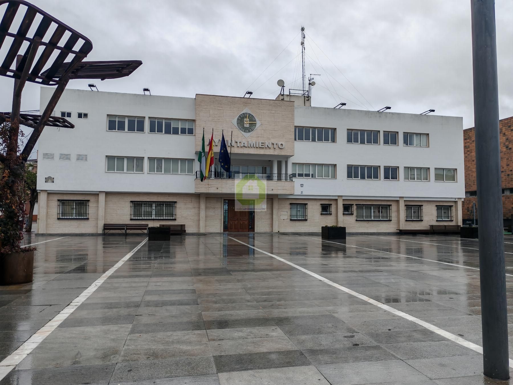 Exterior view of Flat to rent in Armilla  with Air Conditioner, Terrace and Furnished