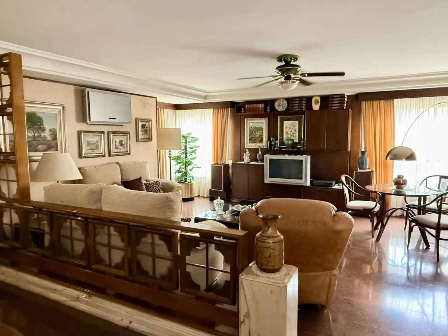 Sala de estar de Piso en venta en Alcoy / Alcoi con Aire acondicionado, Calefacción y Terraza