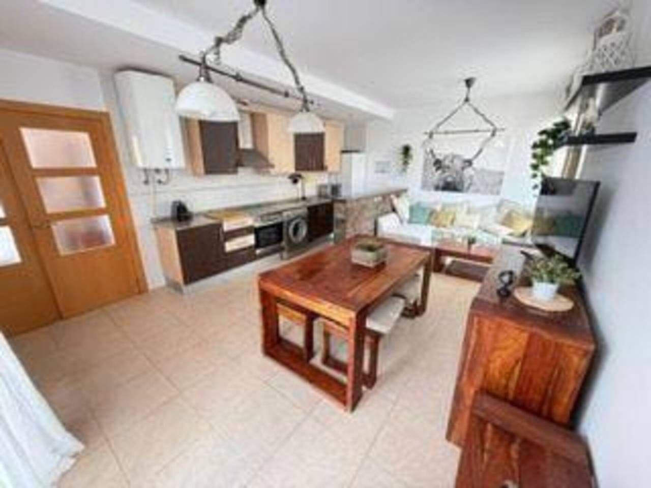 Cuina de Casa adosada en venda en Mont-roig del Camp amb Aire condicionat i Piscina comunitària