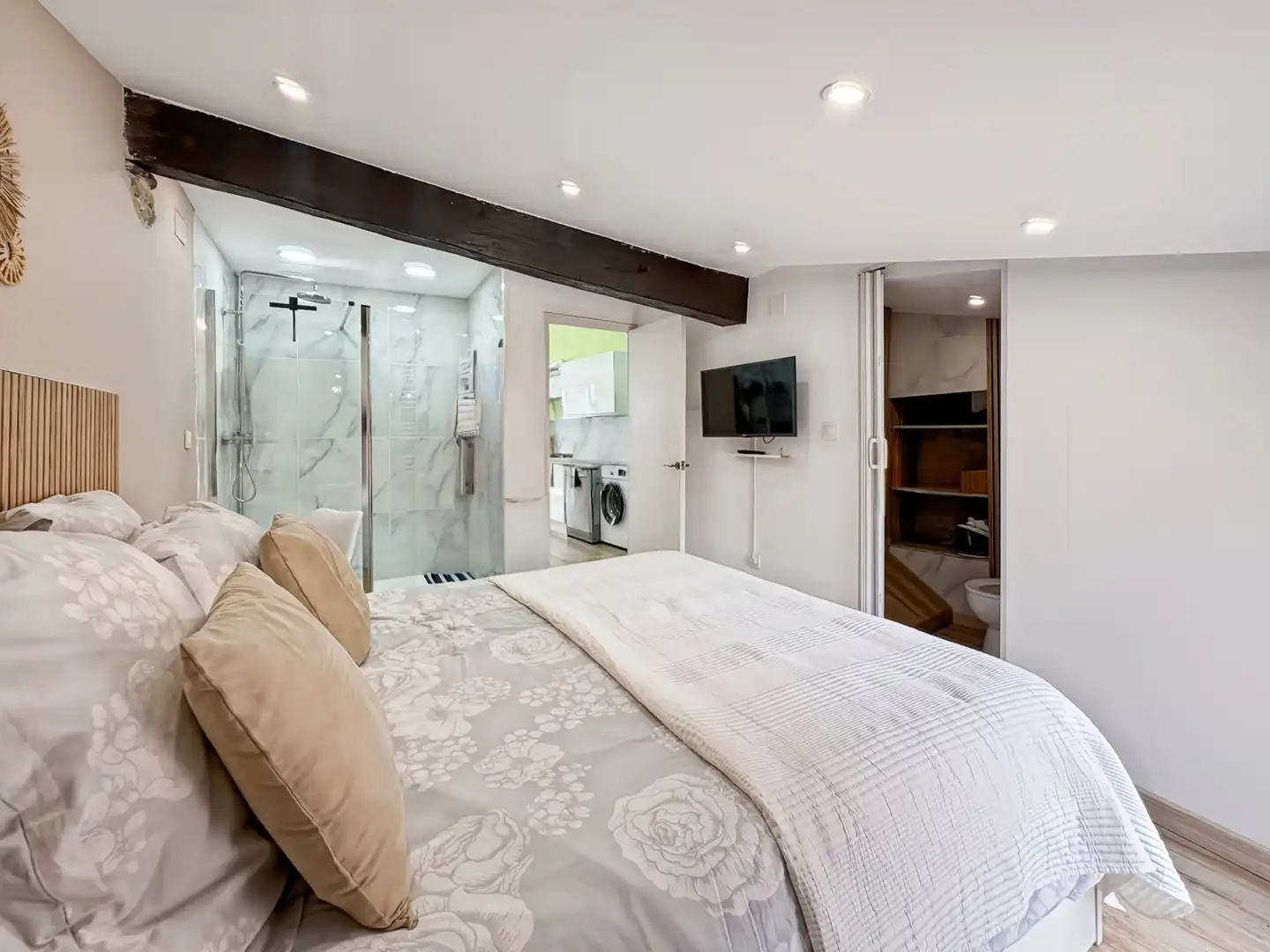 Bedroom of Detached homes for sale in Garriguella  with Air Conditioner, Heating and Terrace