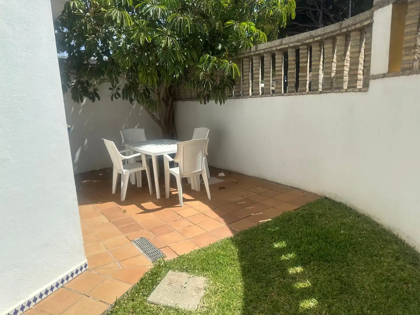 Jardín de Casa adosada en venta en Chiclana de la Frontera