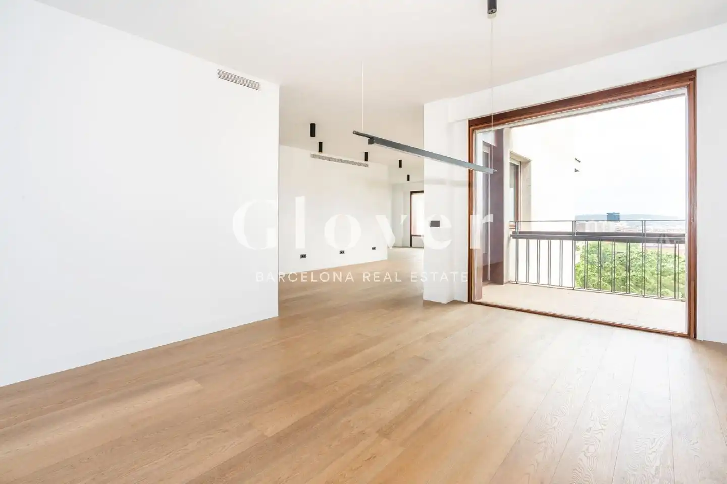 Sala d'estar de Pis de lloguer en Barcelona amb Aire condicionat, Calefacció i Terrassa