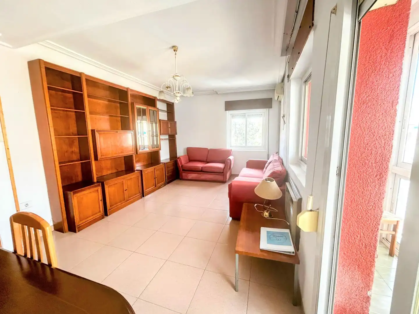 Living room of Flat for rent in Murcia  with Furnished and Balcony